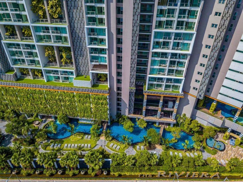 The Riviera Jomtien Studio Sea View High Floorアパートメント エクステリア 写真